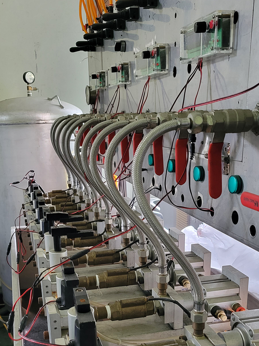 Solenoid Valve Test Bench